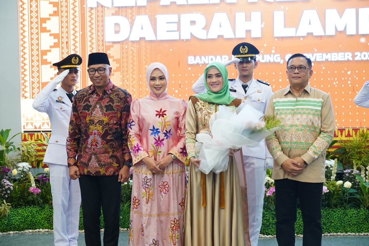 Pisah Sambut Kapolda Lampung, Gubernur Mirza: Irjen Helmy Santika Sosok Inovatif dan Penjaga Kamtibmas yang Solid