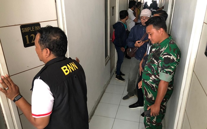 BNNK Kendal Razia Kos-Kosan saat Gelar Operasi Terpadu di Desa Kutoharjo