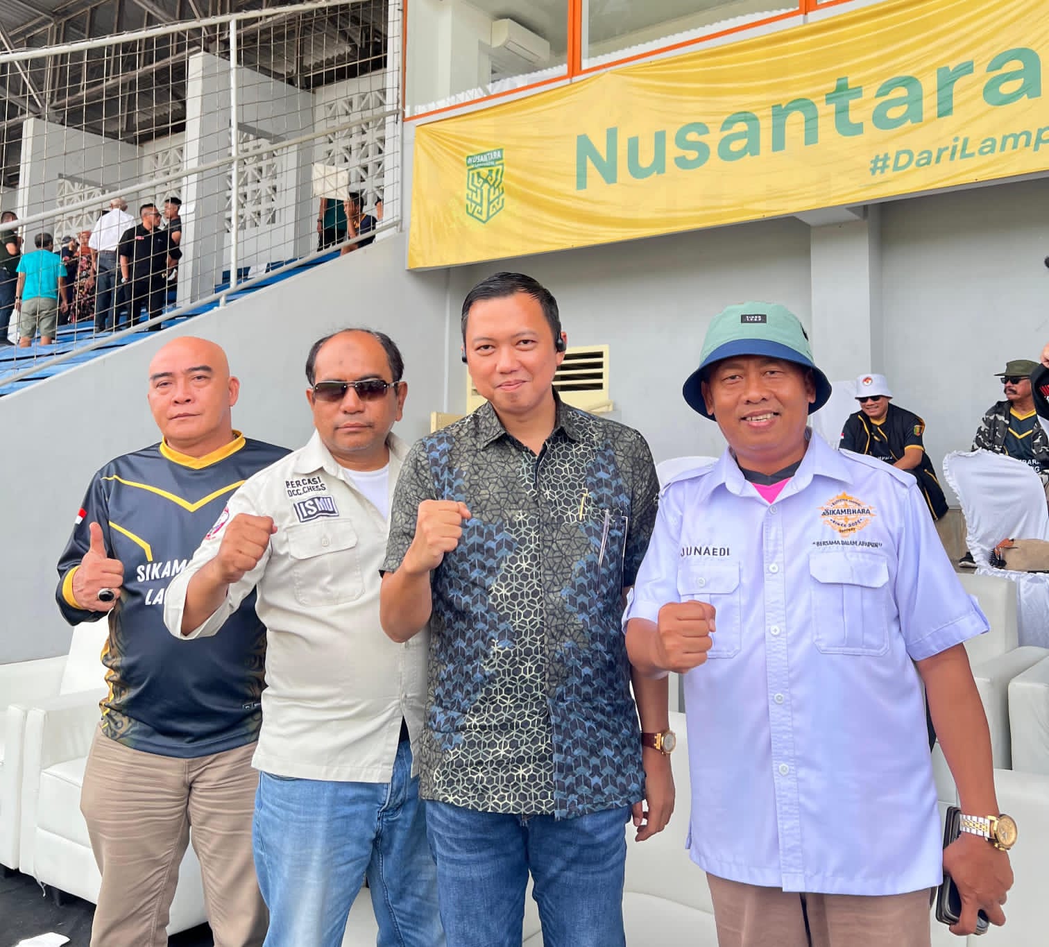 Meski Kalah, Sikambara Apresiasi Permainan Nusantara Lampung FC