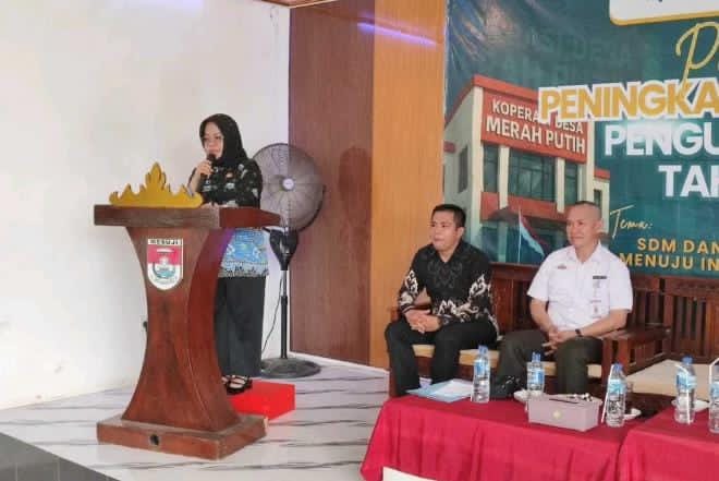 Bupati Elfianah Hadiri Penutupan Pelatihan SDA Peserta KDMP