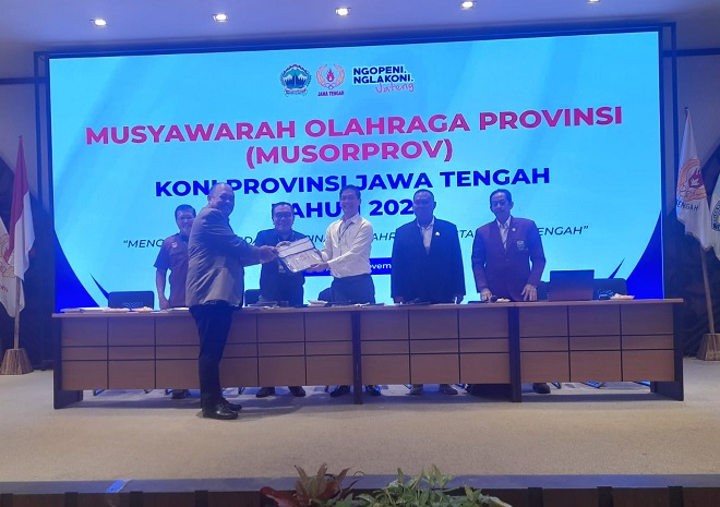 Pimpin KONI Jateng, Sujarwanto Canangkan Target 4 Besar PON 2028 dan Tuan Rumah PON 2032