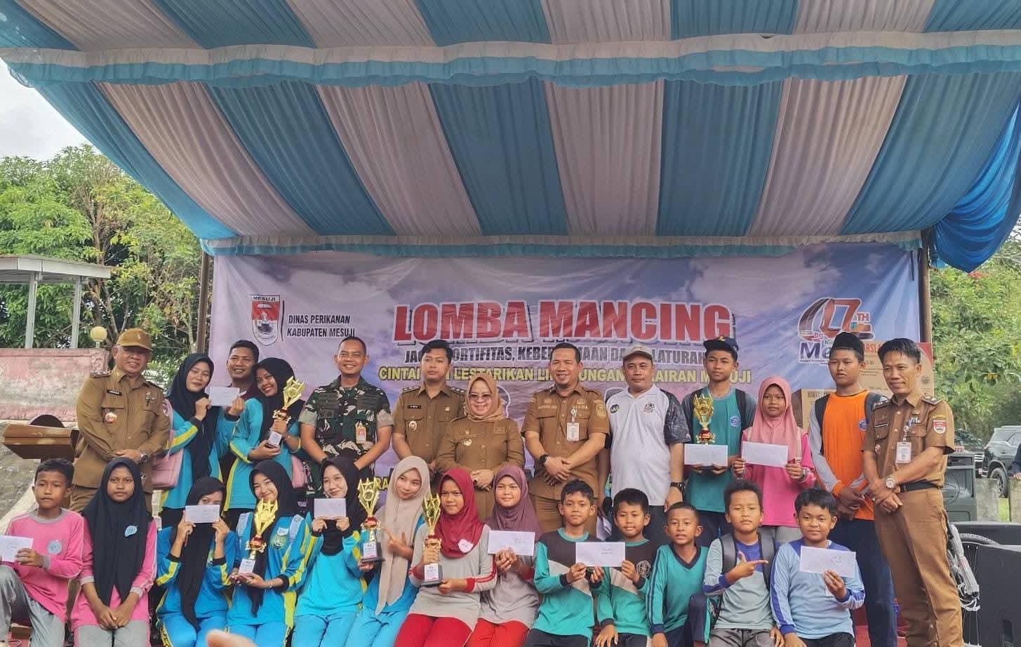 Rayakan HUT Mesuji Ke-17 BKPSDM Gelar Lomba Gowes Bebek Kolam