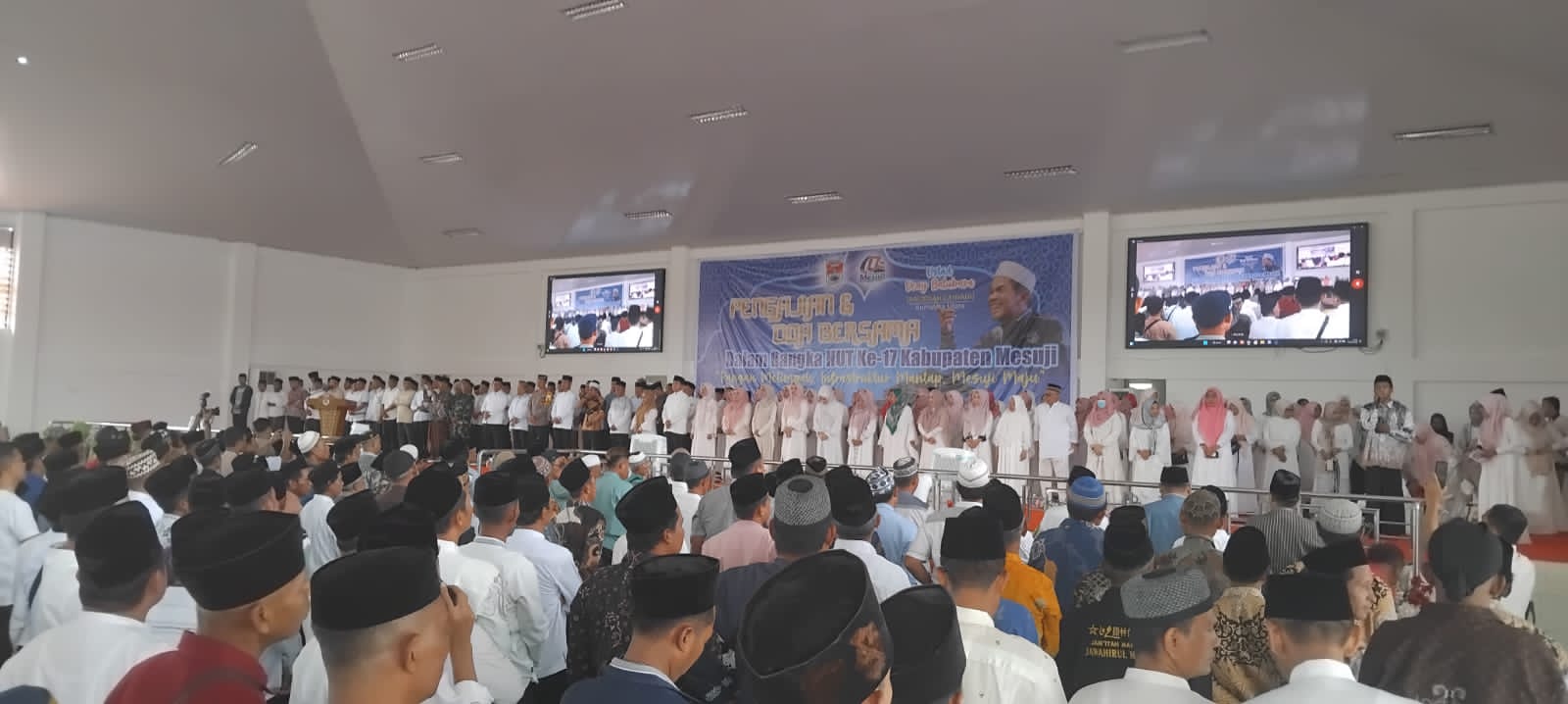 Pemkab Mesuji Gelar Pengajian Akbar dan Doa Bersama HUT Mesuji Ke-17