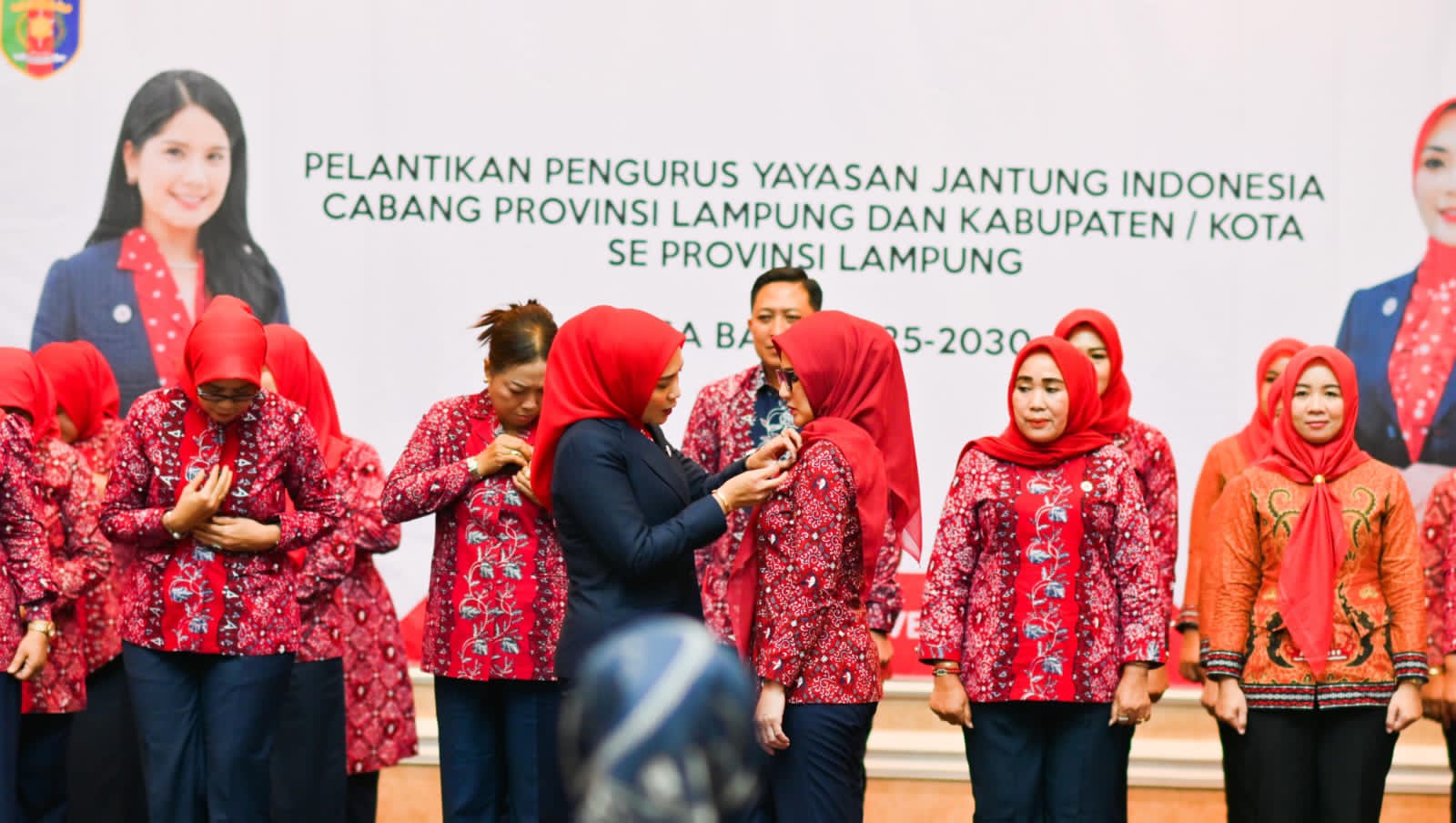 Bupati Nanda Dilantik Ketua YJI Cabang Pesawaran Periode 2025–2030