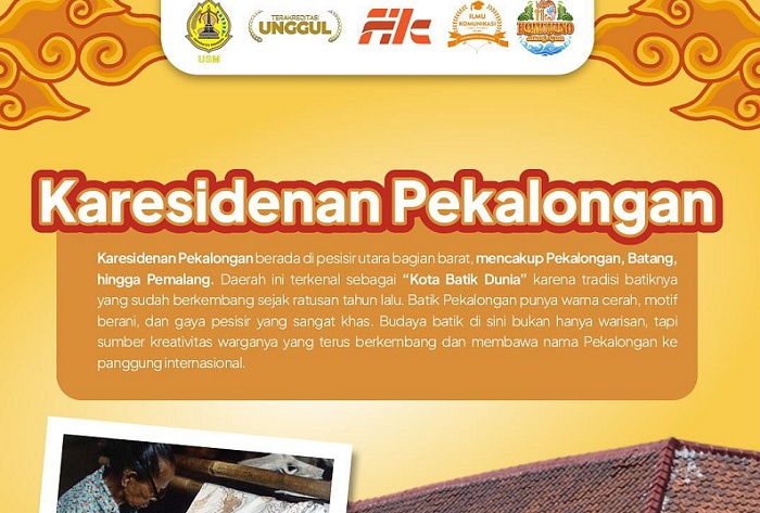 Karesidenan Pekalongan Siap Eksplorasi Budaya di Komukino Fest 2025