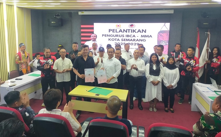 Zainal Petir Pimpin IBCA MMA Kota Semarang, Dorong Pemkot Fasilitasi Venue Para Fighter