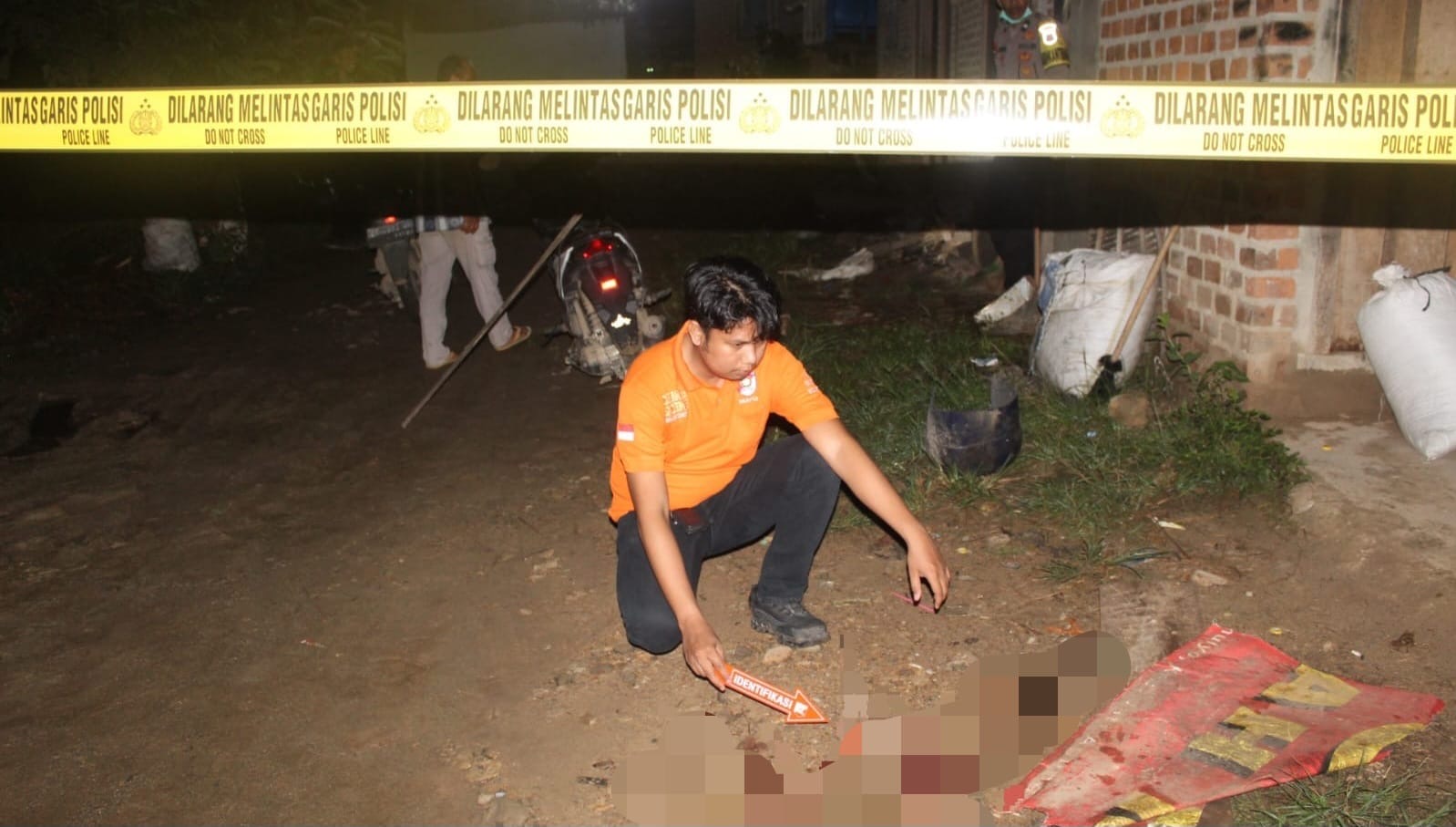 Cekcok di Lapo Tuak, Pria Tewas Ditusuk OTK di Pringsewu