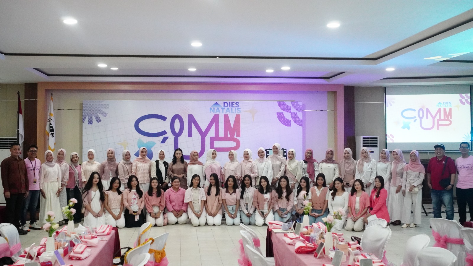 COMM’UP UBL Tampilkan Transformasi Ilmu Komunikasi Berbasis Budaya, Kreativitas, dan Project Based Learning