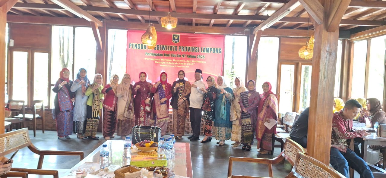 Peringati Hari Ibu ke-97, TP Sriwijaya Lampung Tegaskan Peran Perempuan Menuju Indonesia Emas 2045