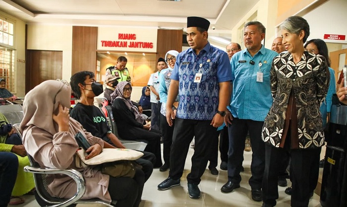 Wagub Tinjau Pembangunan Gedung VIP RSUD Margono Soekarjo, Berharap Bisa Layani Tokoh Masyarakat Banyumas