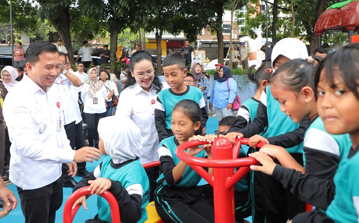 Sediakan Ruang Ramah Anak, Wali Kota Semarang Resmikan Taman Abdulrahman Saleh