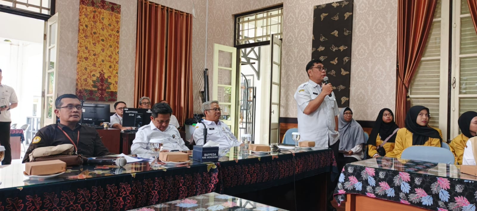 Mahasiswa UNSOED KKN di Wadaslintang Wonosobo, Ini Pesan Bupati