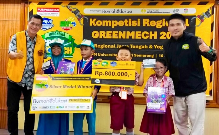 Berprestasi dalam Lomba Kreativitas Teknologi Hijau, Putri Wagub Jateng Tatap Kompetisi Coding Nasional