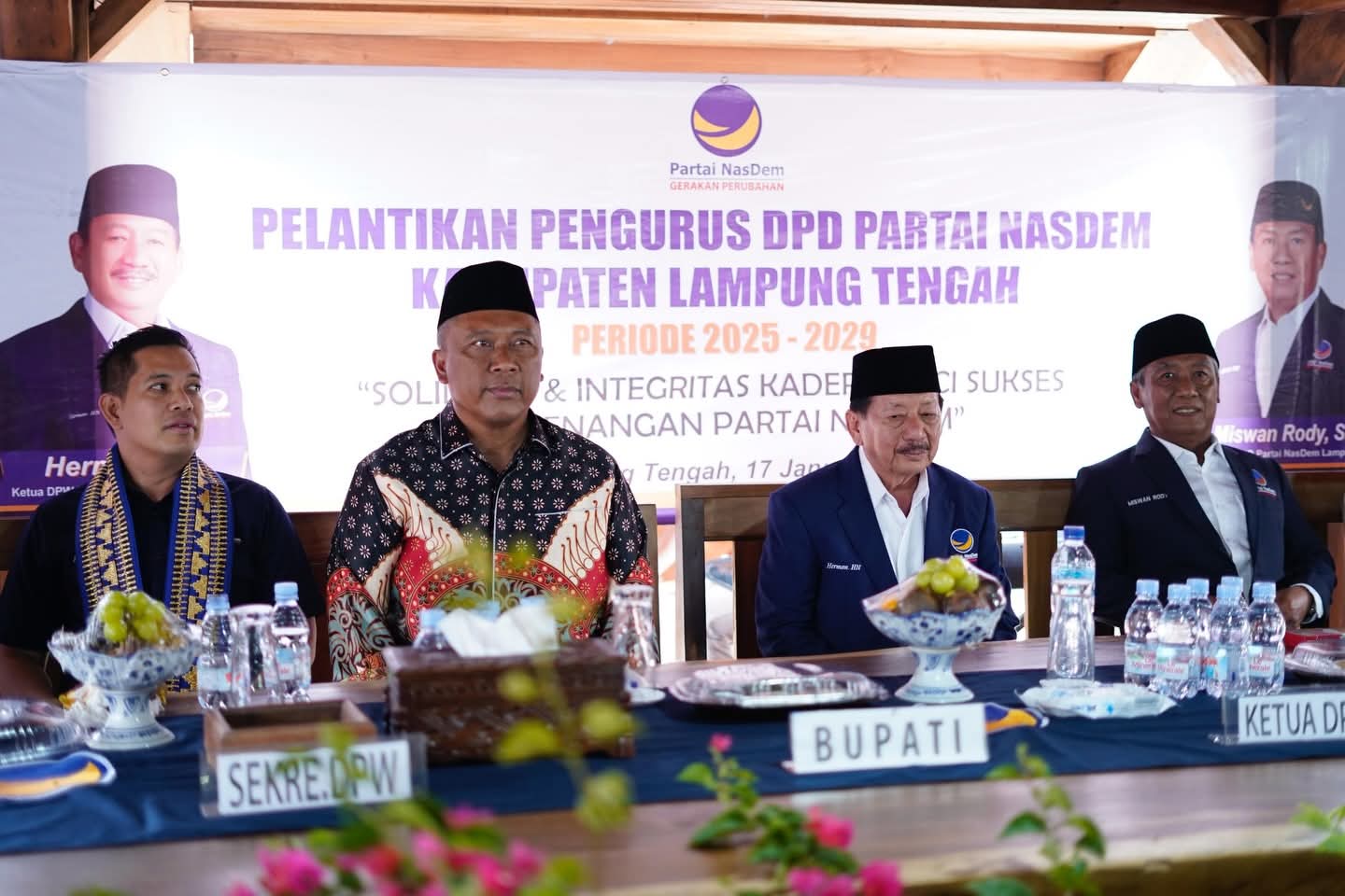 Ikhtiar Miswan 2029 NasDem Menang, Ini Pesan Kakak Herman dan Bli Komang