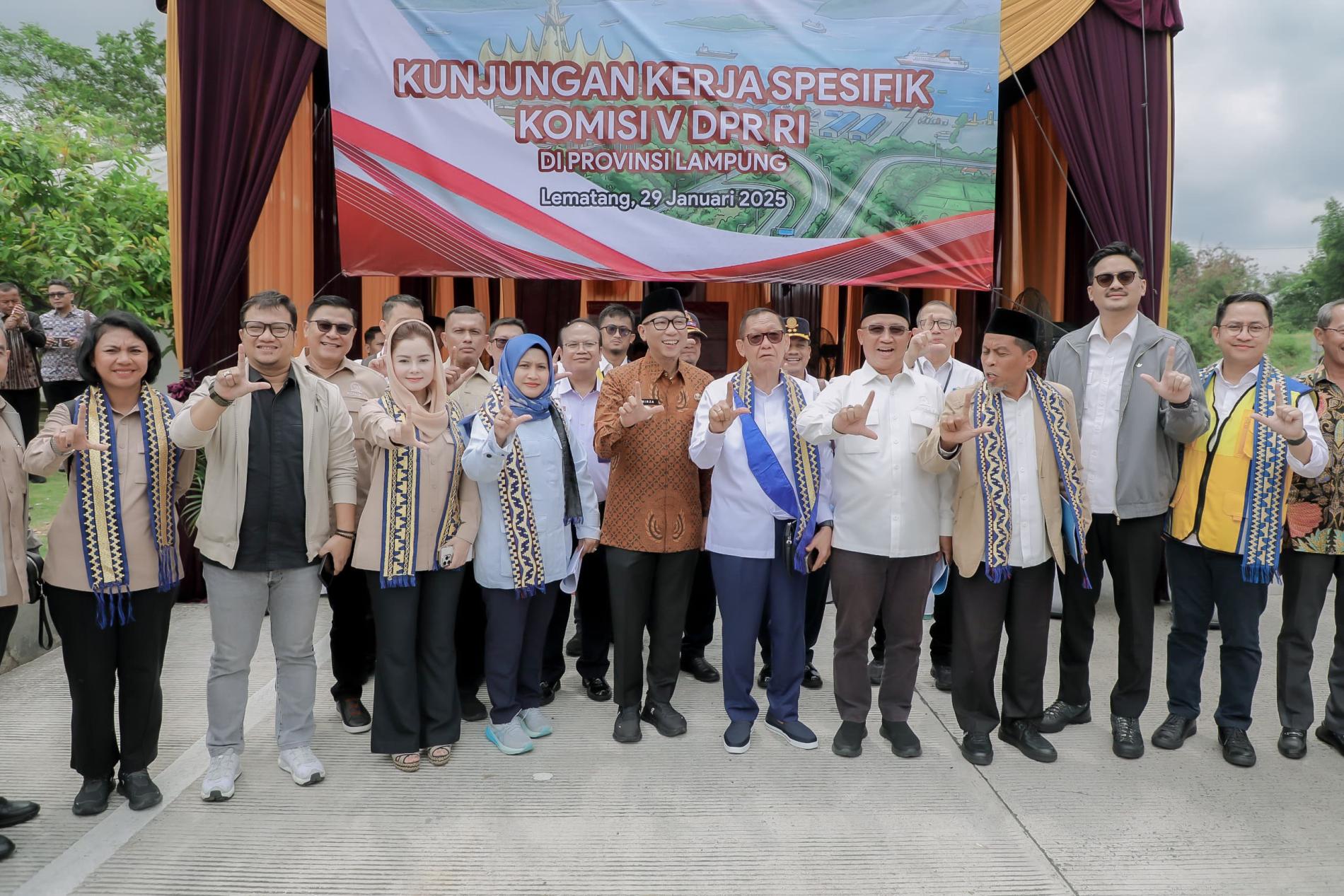 Percepat Hilirisasi Komoditas, Gubernur Mirza Dorong Pembangunan Infrastruktur Strategis Lampung