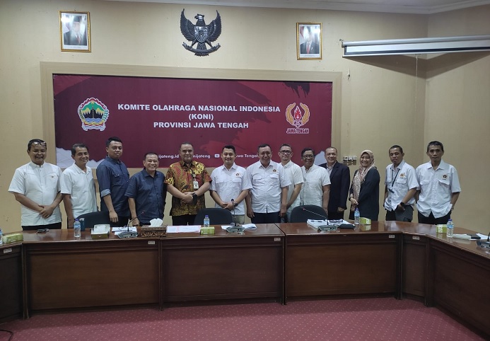 KONI dan Siwo PWI Jateng Sepakat Jalin Sinergi Majukan Prestasi Olahraga
