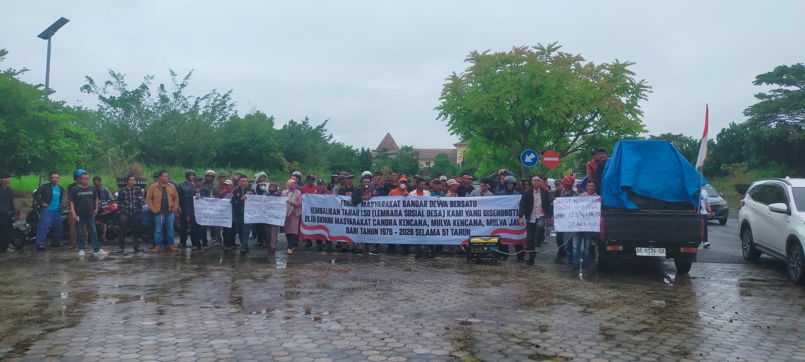 Sengketa Tanah LSD Berlarut, FMBB: 7 Hari Tidak ada Penyelesaian Kami Duduki Lahan