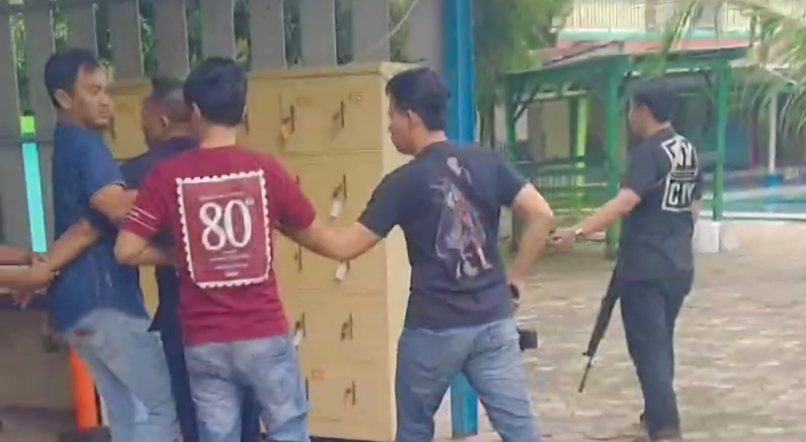 Tekab Polres Pesawaran OTT Oknum Wartawan dan Satpam RSUD, Diduga Peras Kontraktor