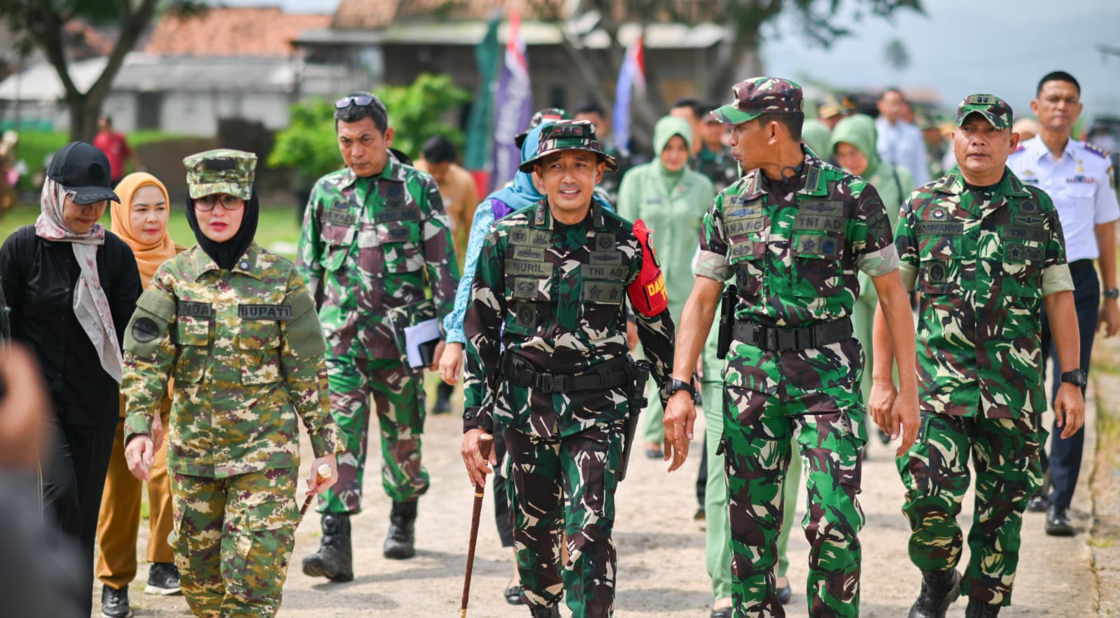 Bupati Nanda Sebut TMMD Sebagai Wujud Kolaborasi TNI dan Pemda Bangun Desa
