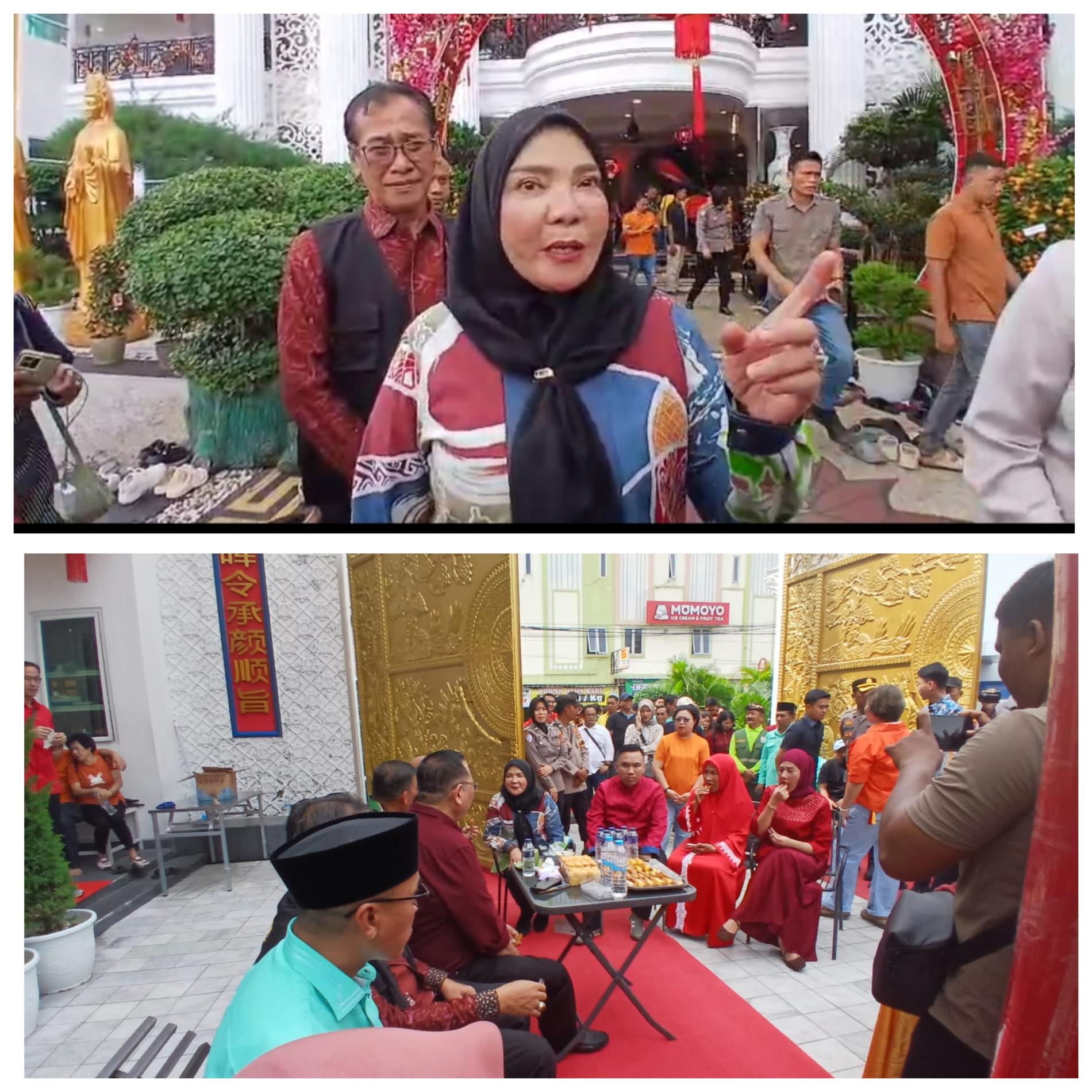 Eva Dwiana Hadiri Imlek 2026, Tahun Kuda Api Jadi Momentum Semangat Bangun Bandar Lampung