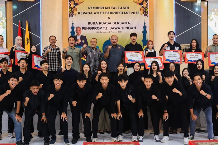 Minta KONI Jateng Lindungi Atlet, Gubernur Luthfi: Jangan Sampai Kabur