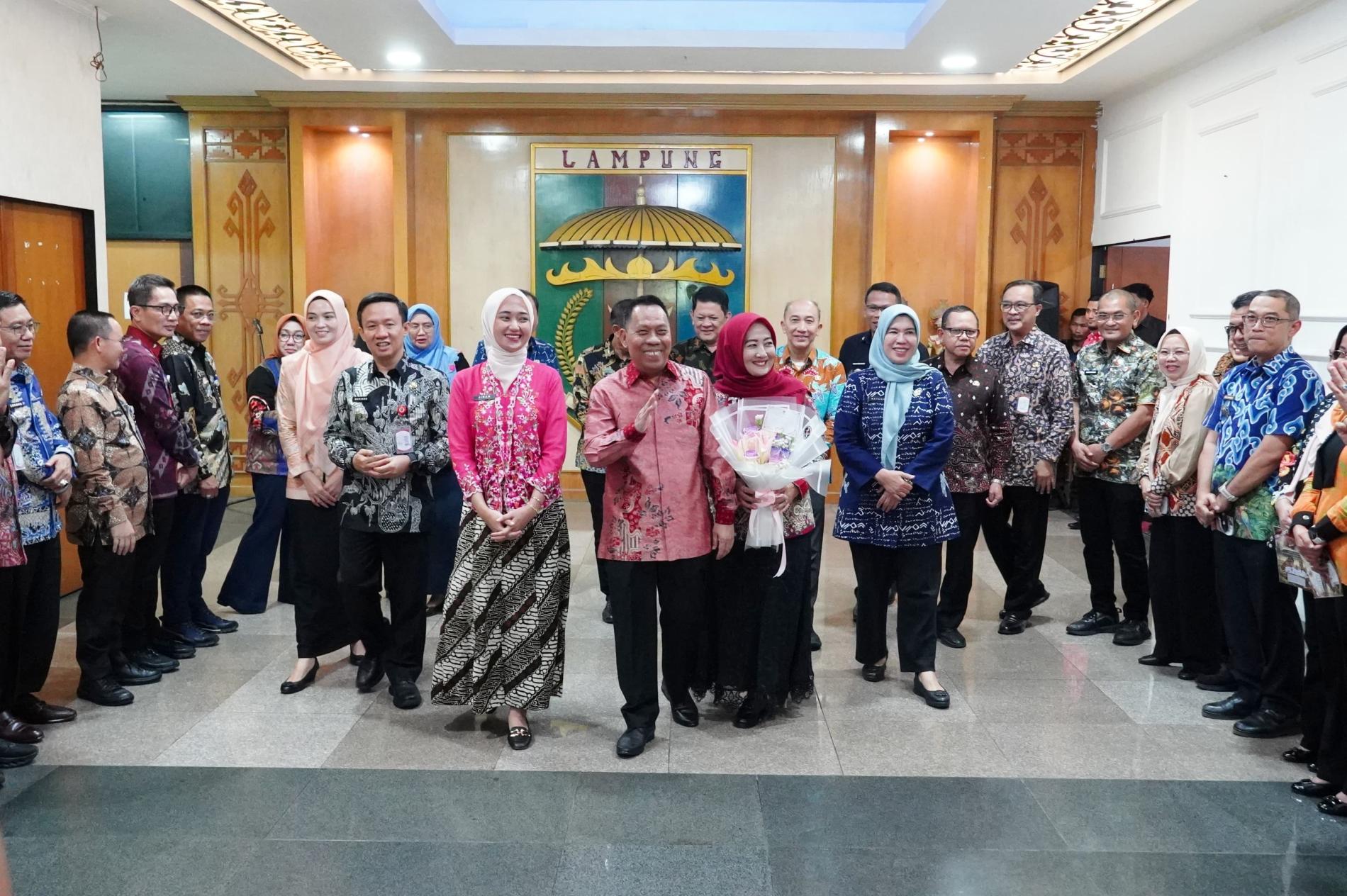Pemprov Lampung Lepas 42 ASN Purna Bakti, Kadis Perkebunan Intizam Capai Pangkat Tertinggi