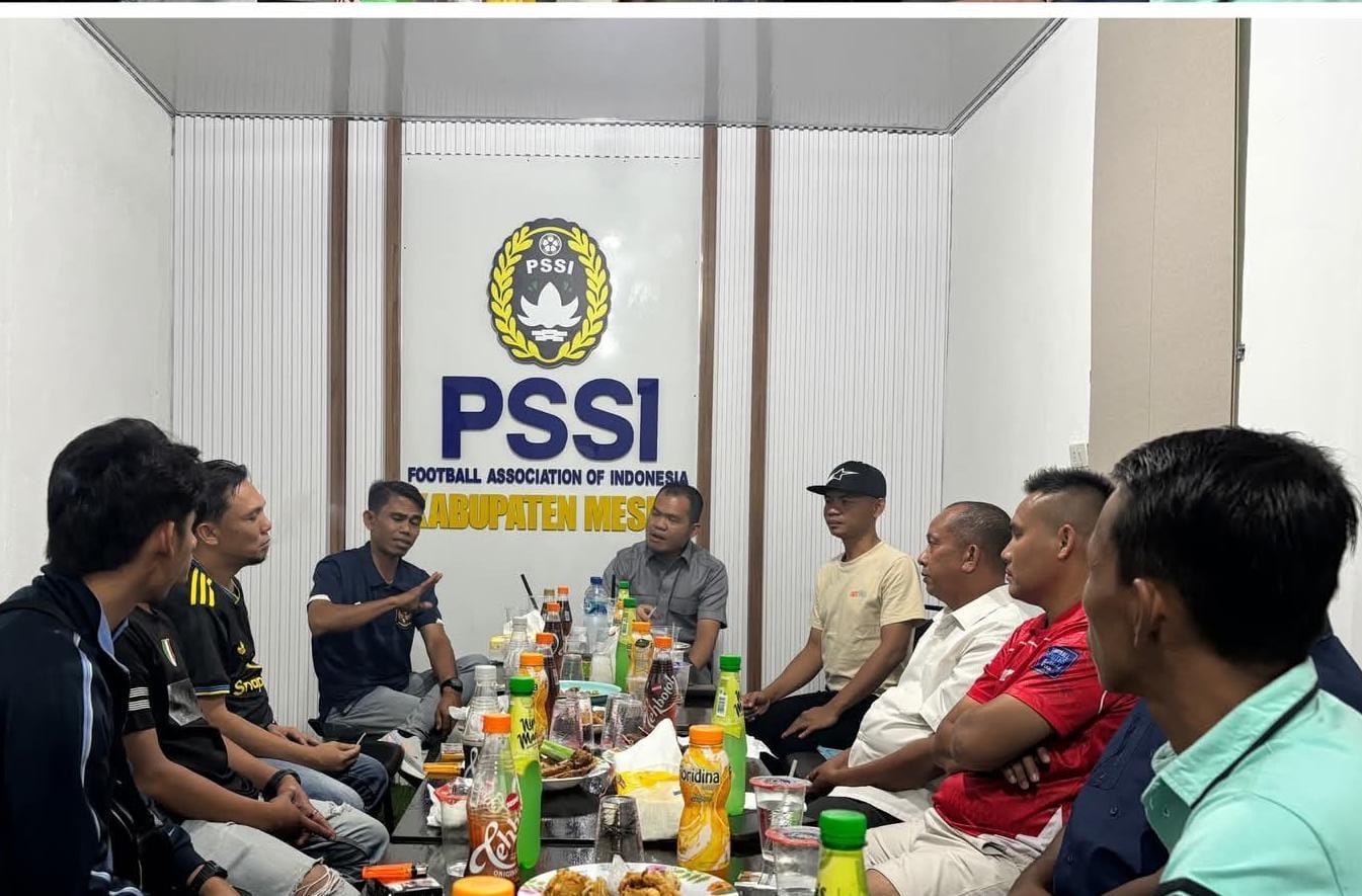PSSI Mesuji Gelar Rapat Persiapan Kegiatan Lisensi Wasit dan Porprov 2026