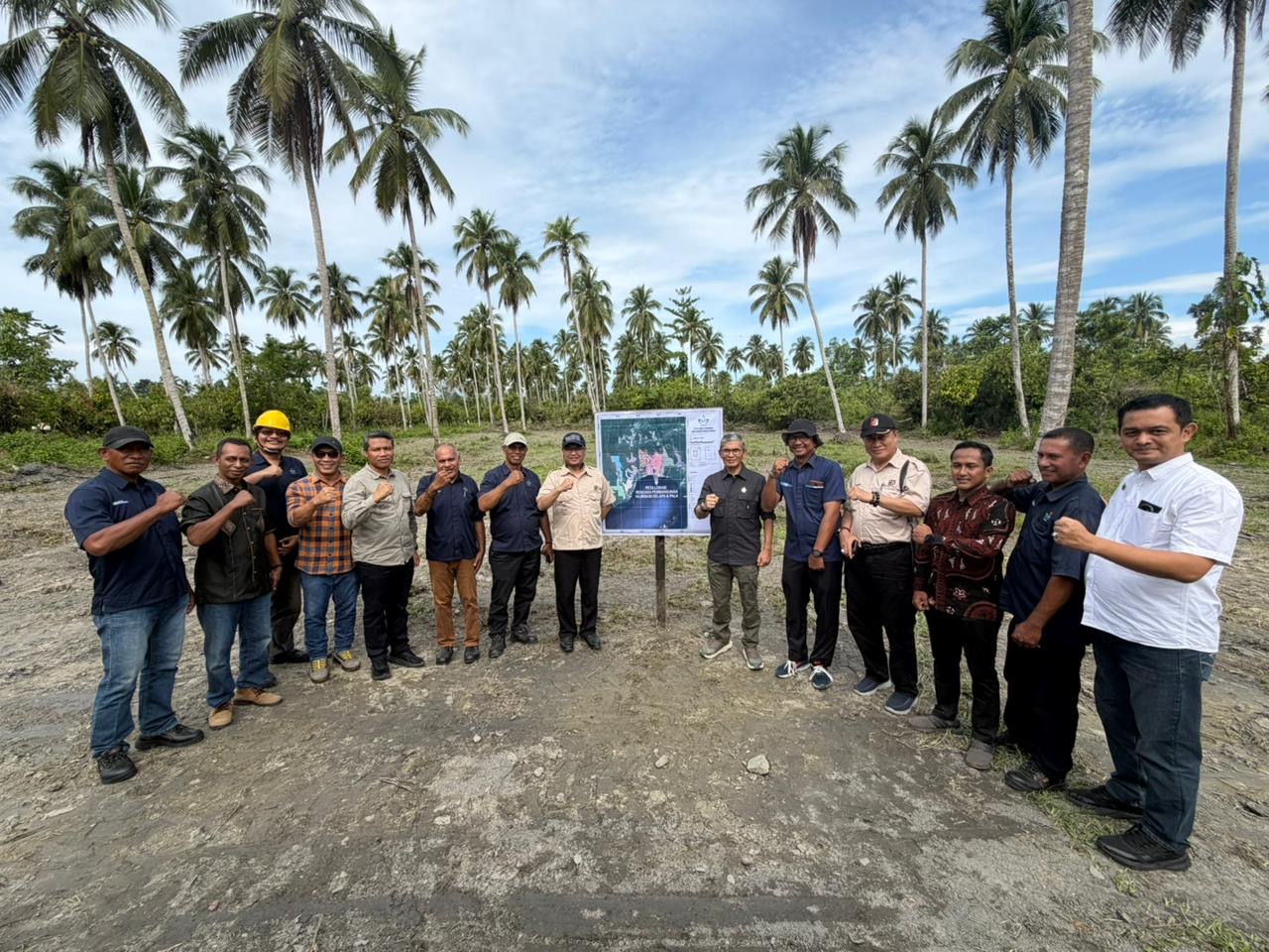 PTPN I Segera Replanting 3.100 Hektare Tanaman Kelapa Di Pulau Seram