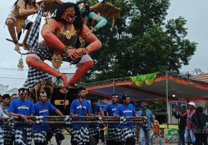 Festival Ogoh-Ogoh 2026 Ramaikan Alun-Alun Simpang Pematang