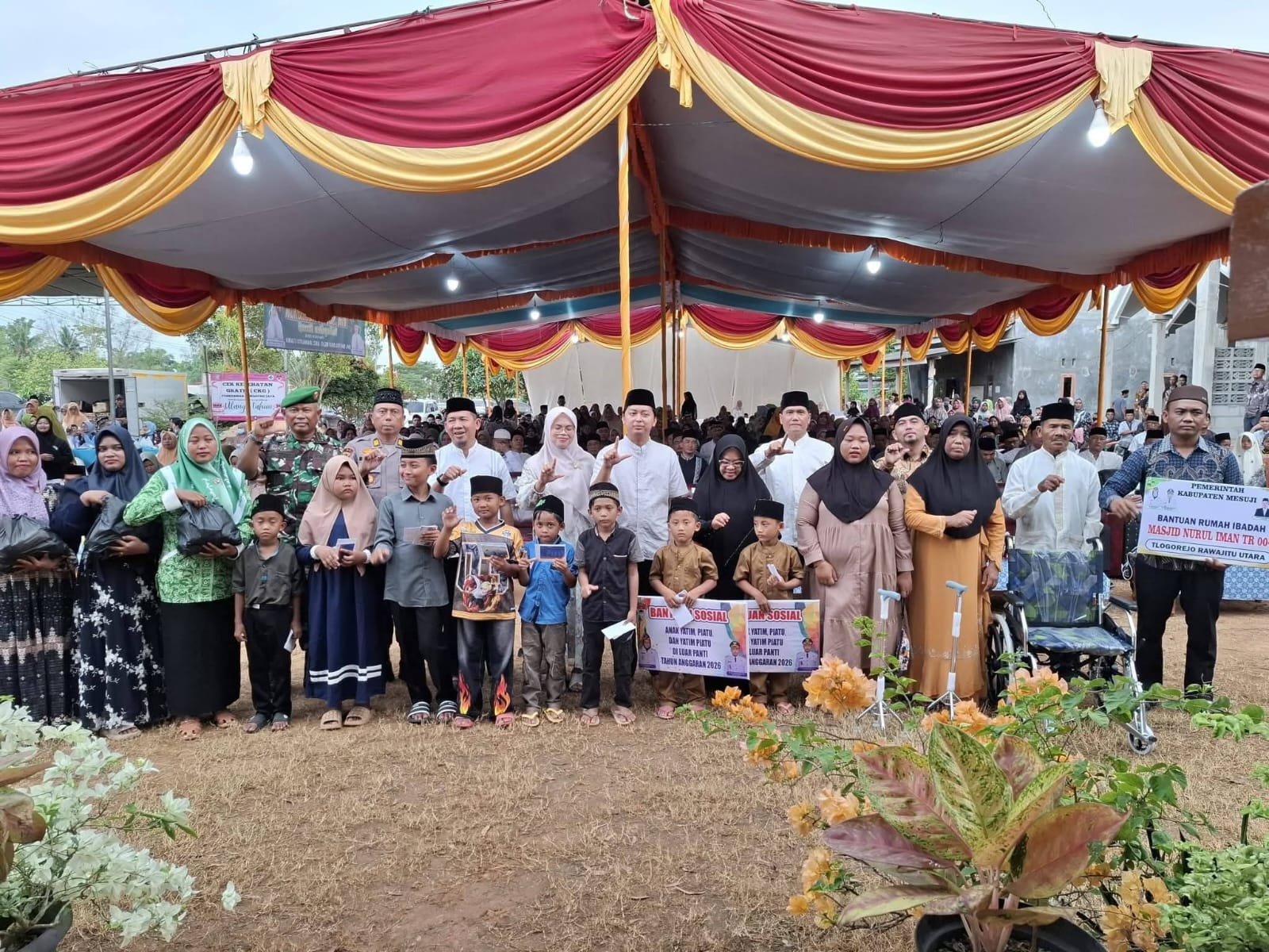 Bupati Mesuji Gelar Safari Ramadan di Rawa Jitu Utara