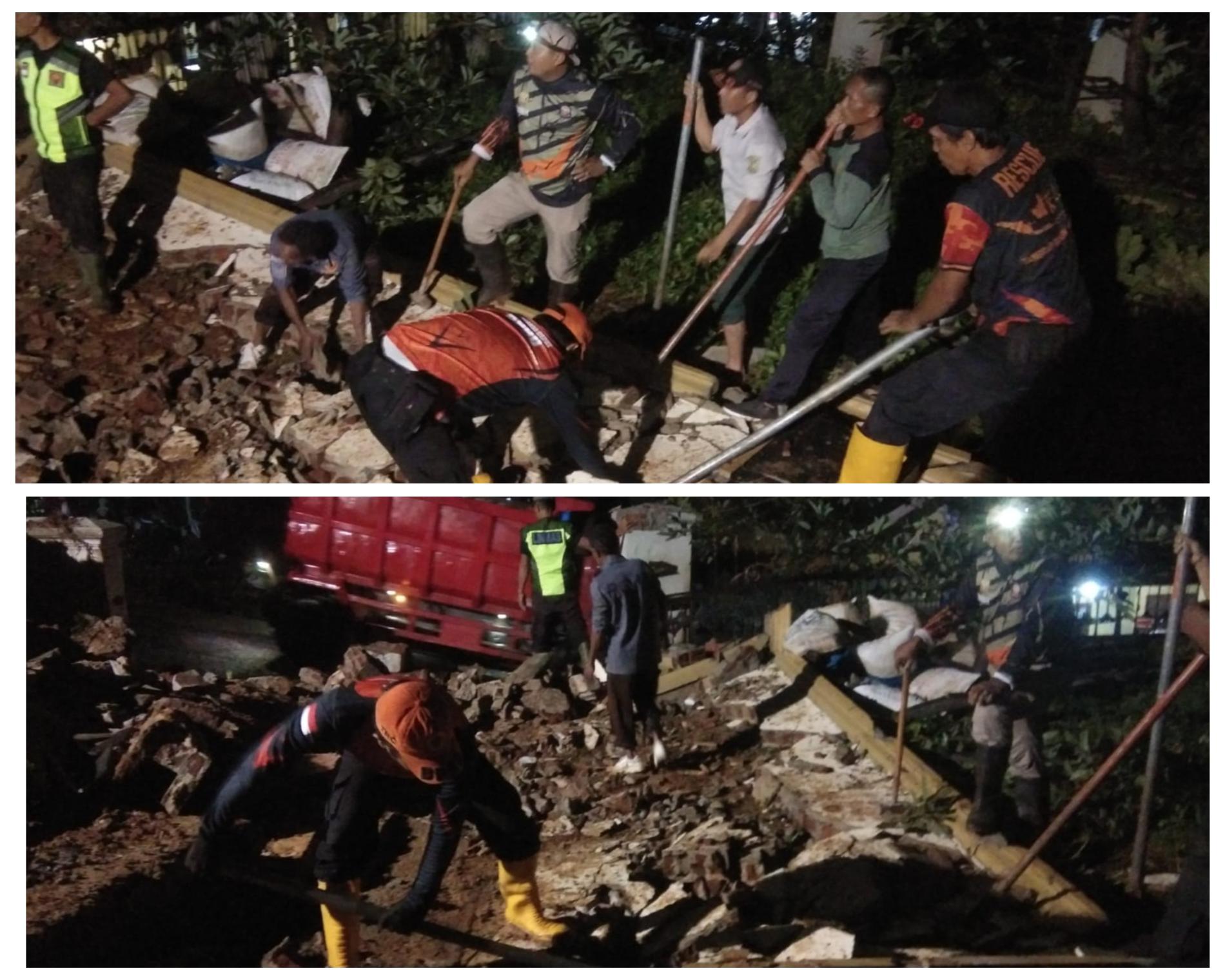 Tim Satgas Balam Himbau Warga Tetap Waspada Tinggal Didaerah Rawan Longsor