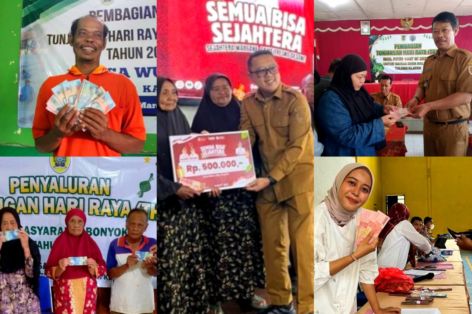 Susul Berjo dan Wunut Viral Saban Tahun, 3 Desa Ini Juga Bagi THR Warga, Ada Yang 1 Juta Per KK