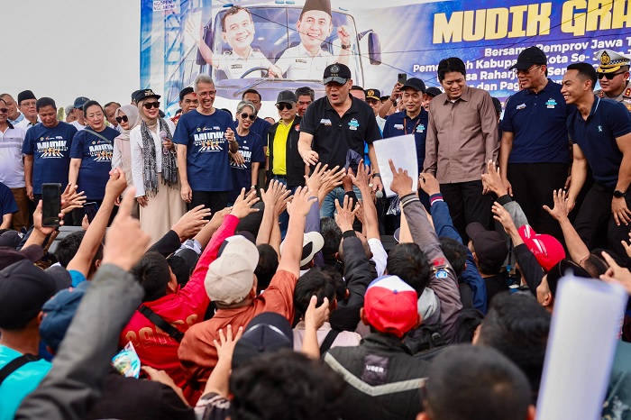 Mudik Gampang Balik Tenang, Senyum 16 Ribu Perantau Jateng Dilepas Ahmad Luthfi dari Jakarta