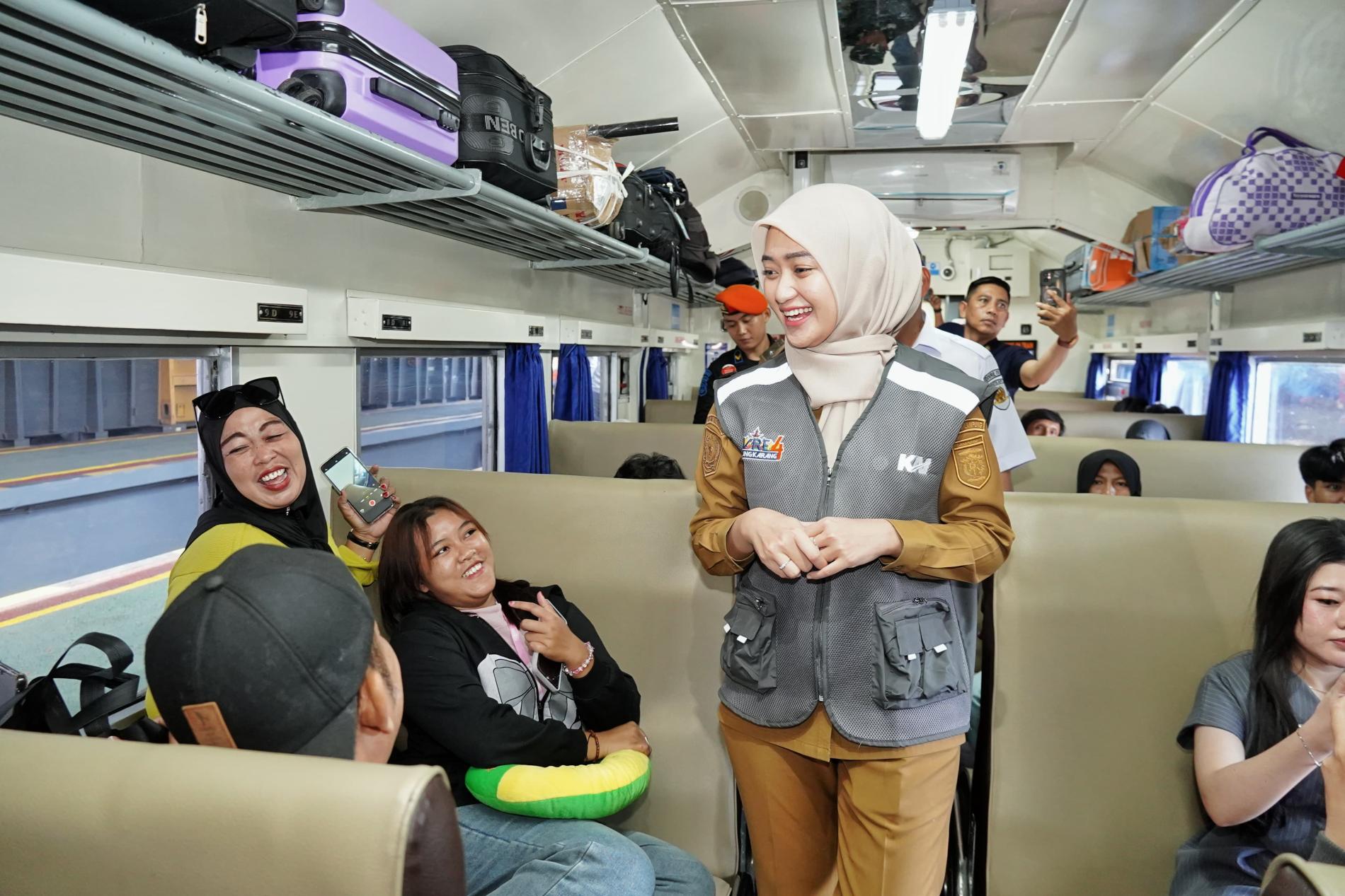 Mudik Lebih Aman dan Terjangkau, Pemprov Lampung Berangkatkan Ribuan Pemudik Gratis
