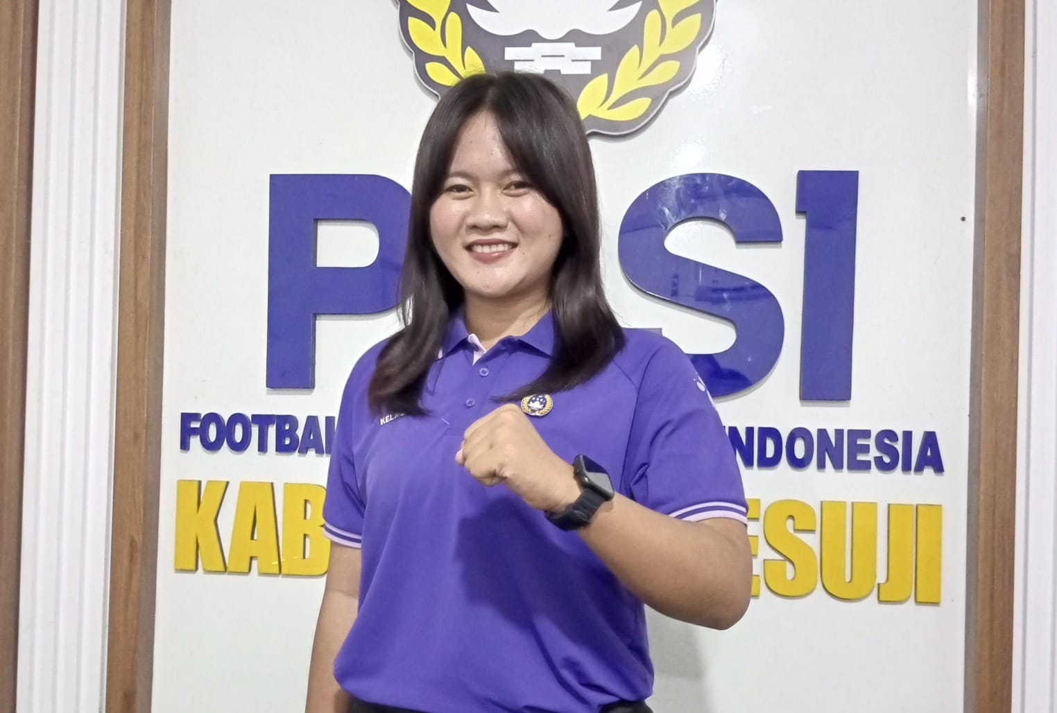 Siti Nopitasari Raih Lisensi D Kiper, Kebanggaan Kabupaten Mesuji