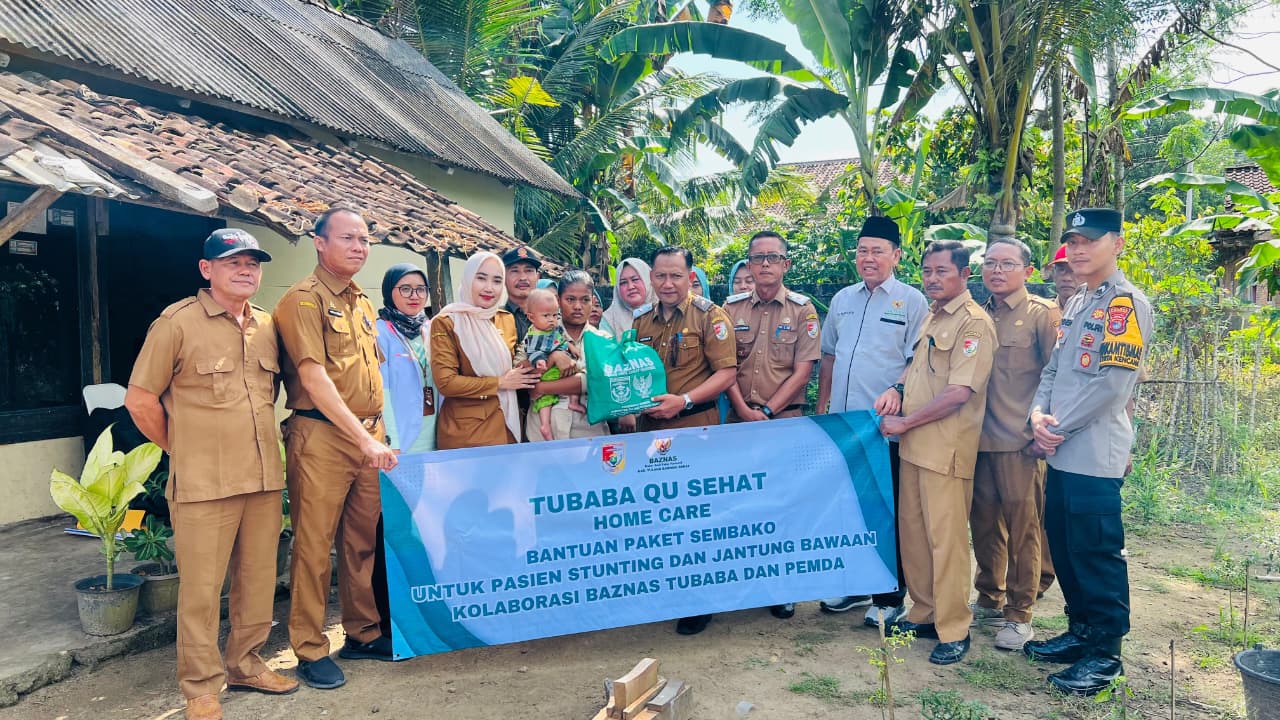 Kolaborasi Kesehatan: Baznas Tubaba Salurkan 73 Paket untuk Warga Rentan