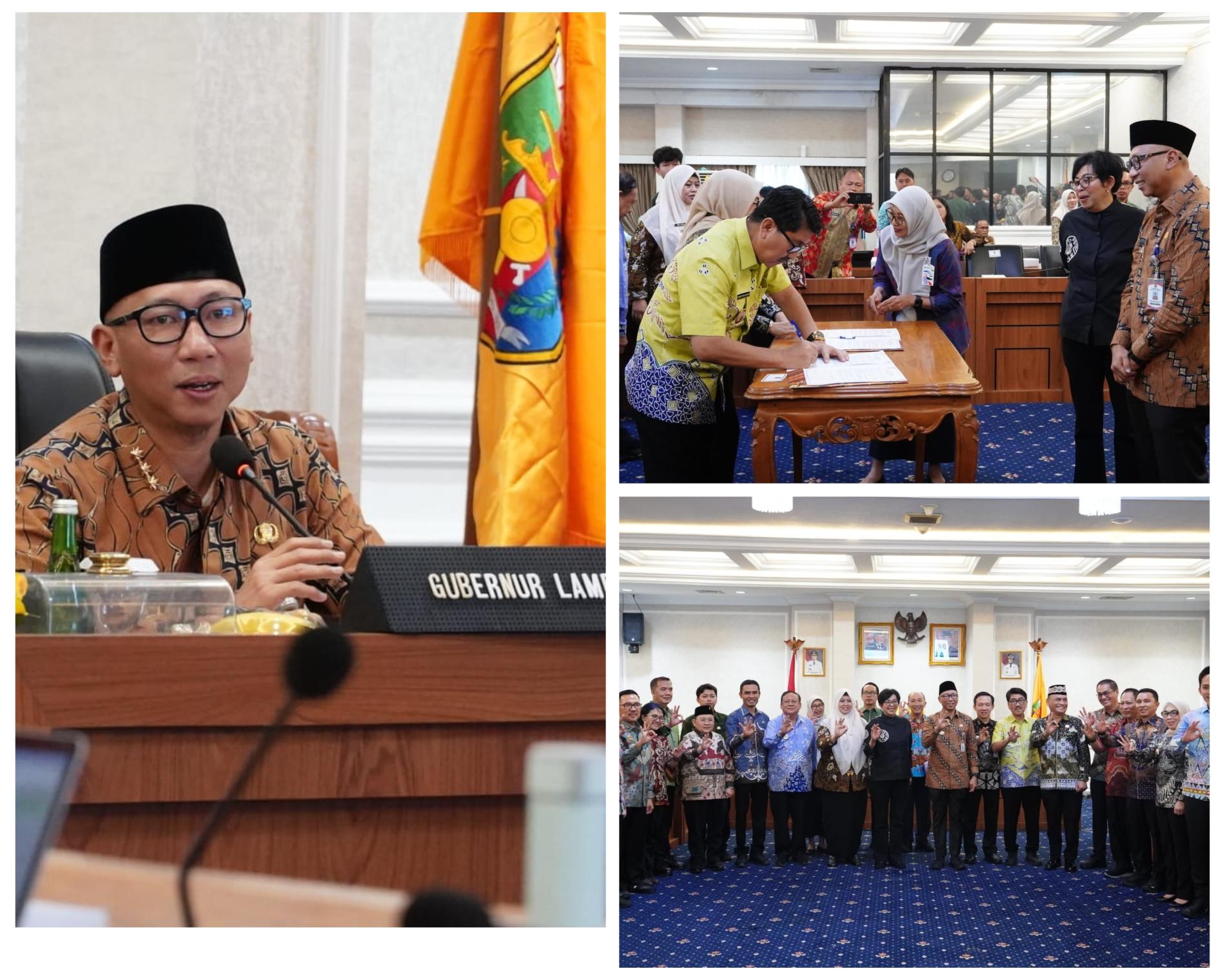 Pemprov Lampung dan KLH Perkuat Sinergi, Wujudkan Langkah Reformasi Pengelolaan Sampah
