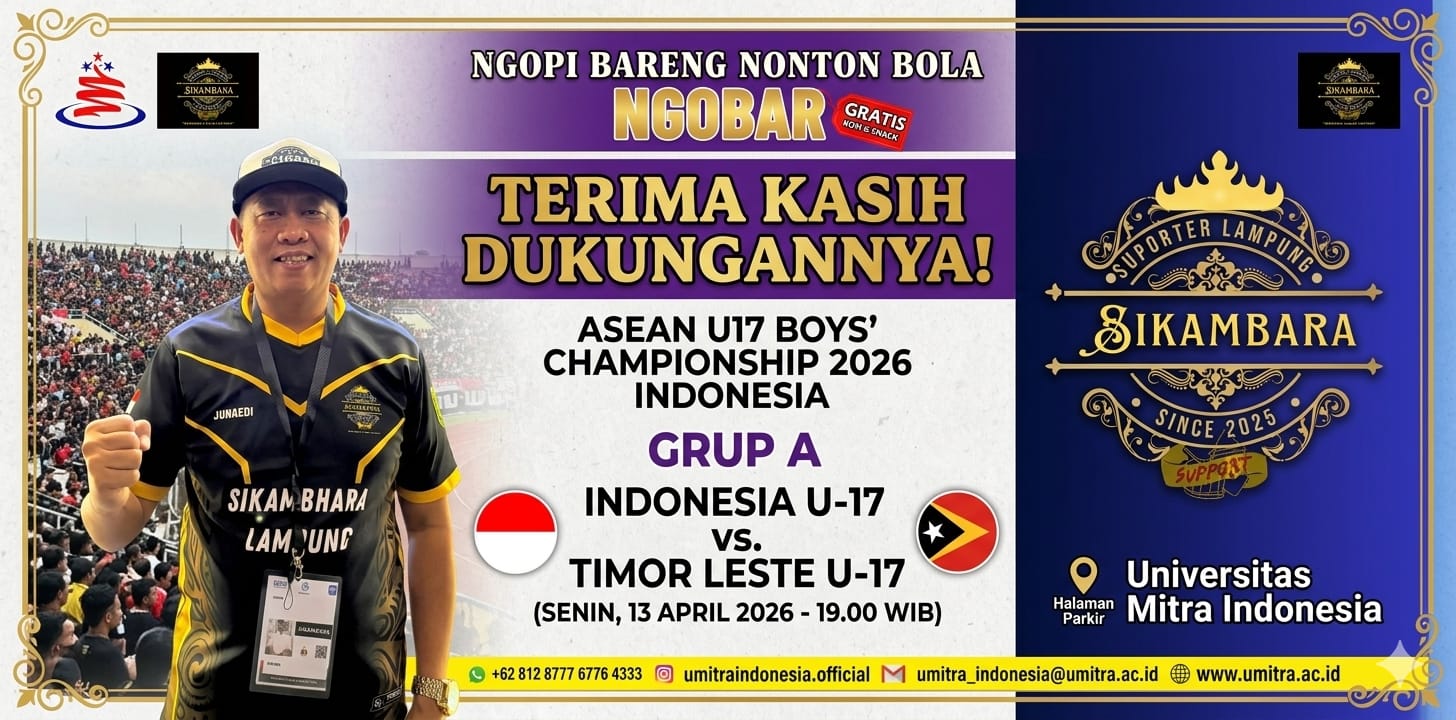 Sikambara Ajak Masyarakat Dukung Timnas U-17 di Ajang ASEAN