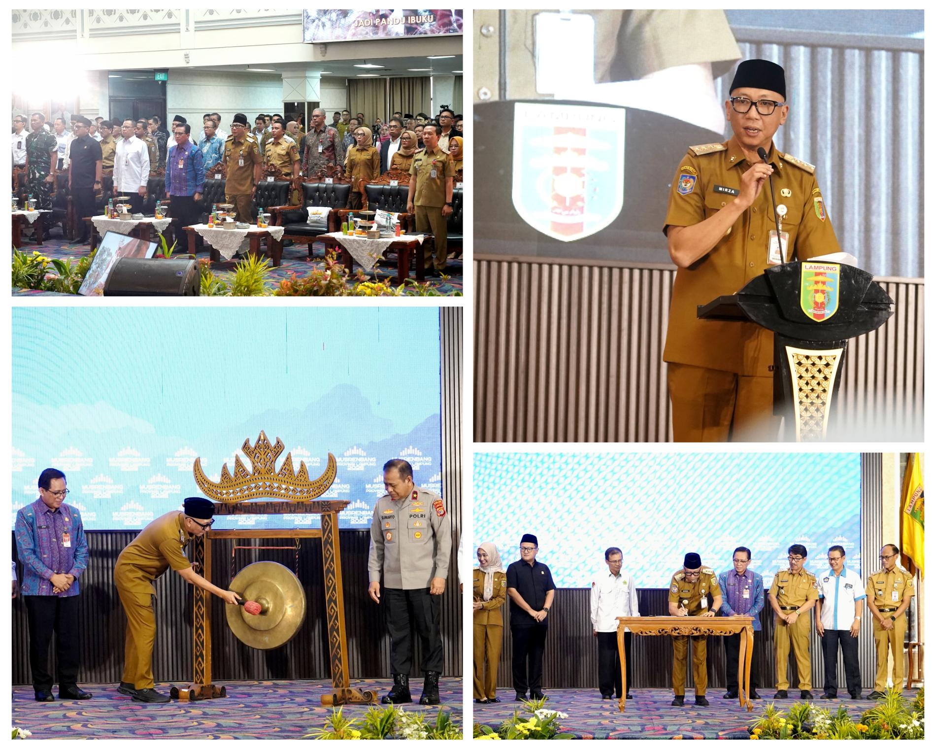 Musrenbang 2026 Jadi Momentum Perkuat Ekonomi Rakyat dan Pemerataan Pembangunan Lampung