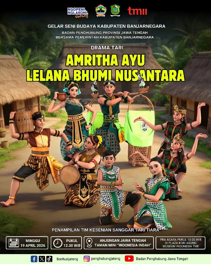 Banjarnegara Guncang Jakarta, Misi Budaya Amritha Ayu Siap Pukau Pengunjung TMII