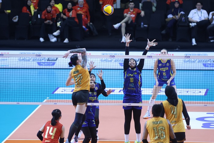 Popsivo Polwan Full Power: Sikat Electric PLN 3-0, Satu Kaki di Podium Juara Ketiga