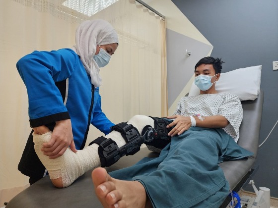 Perawatan fisio terapi Dok. KPJ KPJ-1
