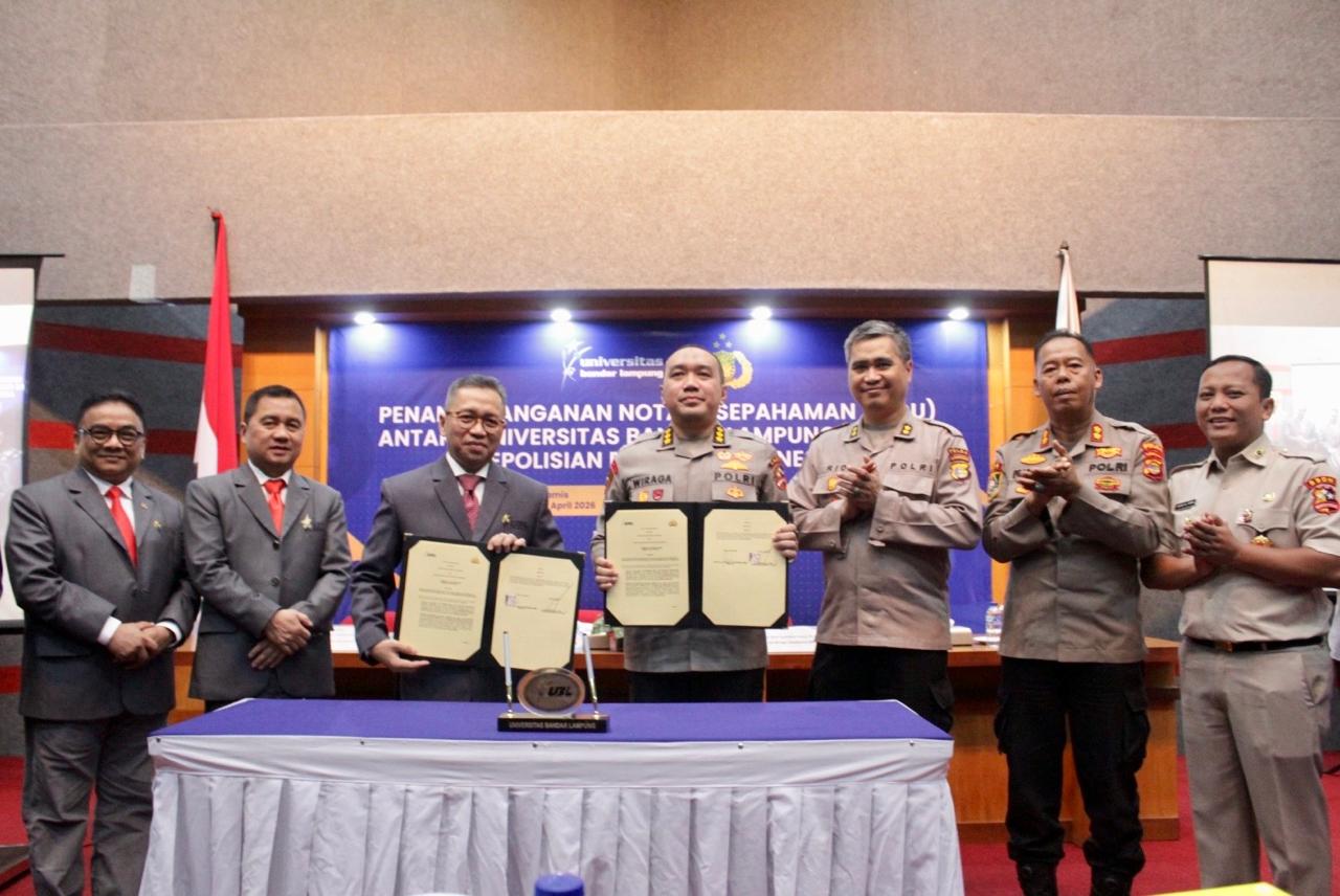 Dorong Transformasi SDM dan Riset, UBL Perkuat Kemitraan Strategis dengan Polri