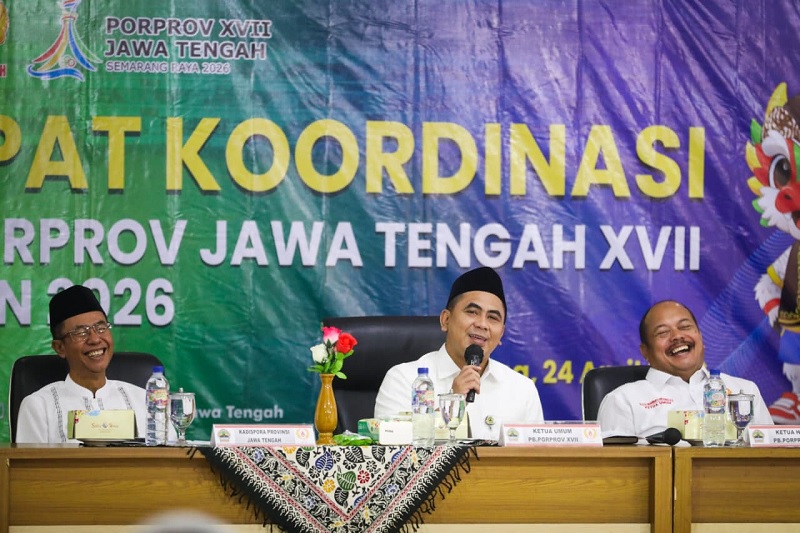 Menuju Porprov Jateng 2026, Taj Yasin Tekankan Kolaborasi Jadi Kunci Kesuksesan