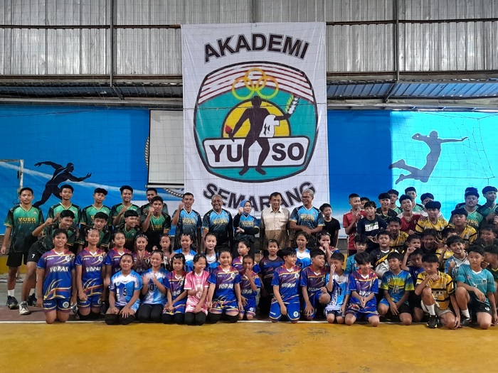 Jaring Talenta Muda, Akademi Bola Voli Yuso Semarang  Resmi Hadir di GOR Vopas