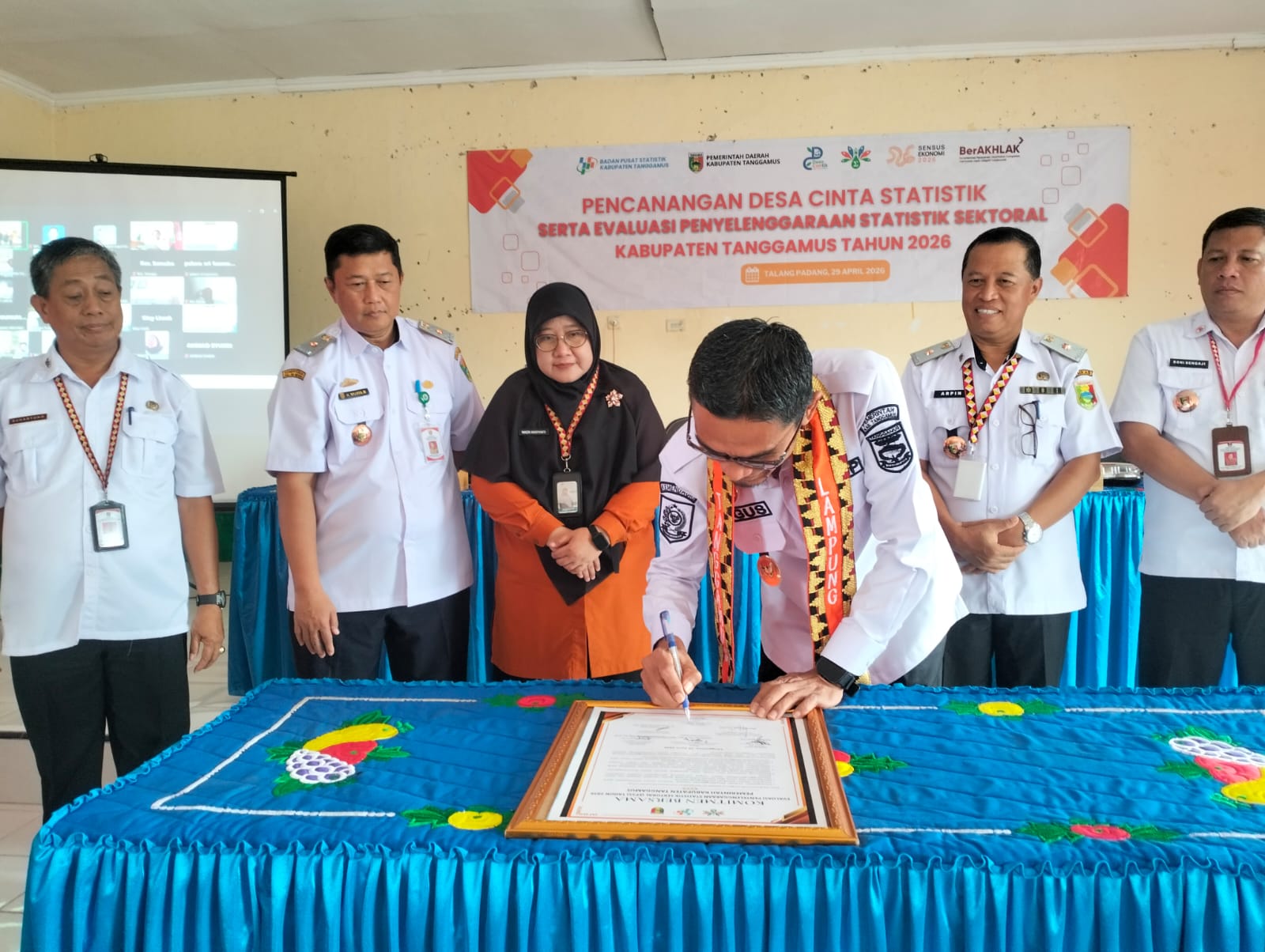 Tanpa Data, Semua Jadi Sia-sia! Wabup Agus Suranto Pimpin Komitmen EPSS 2026 di Tanggamus