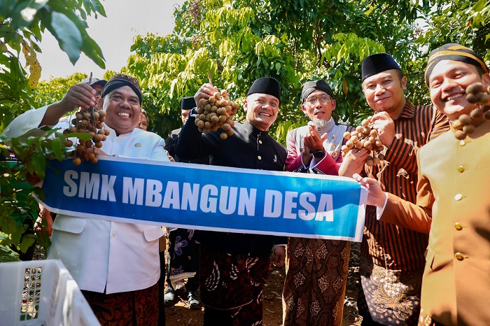 Hardiknas di Jateng, Gubernur Dorong Sekolah Tani Perkuat Ketahanan Pangan
