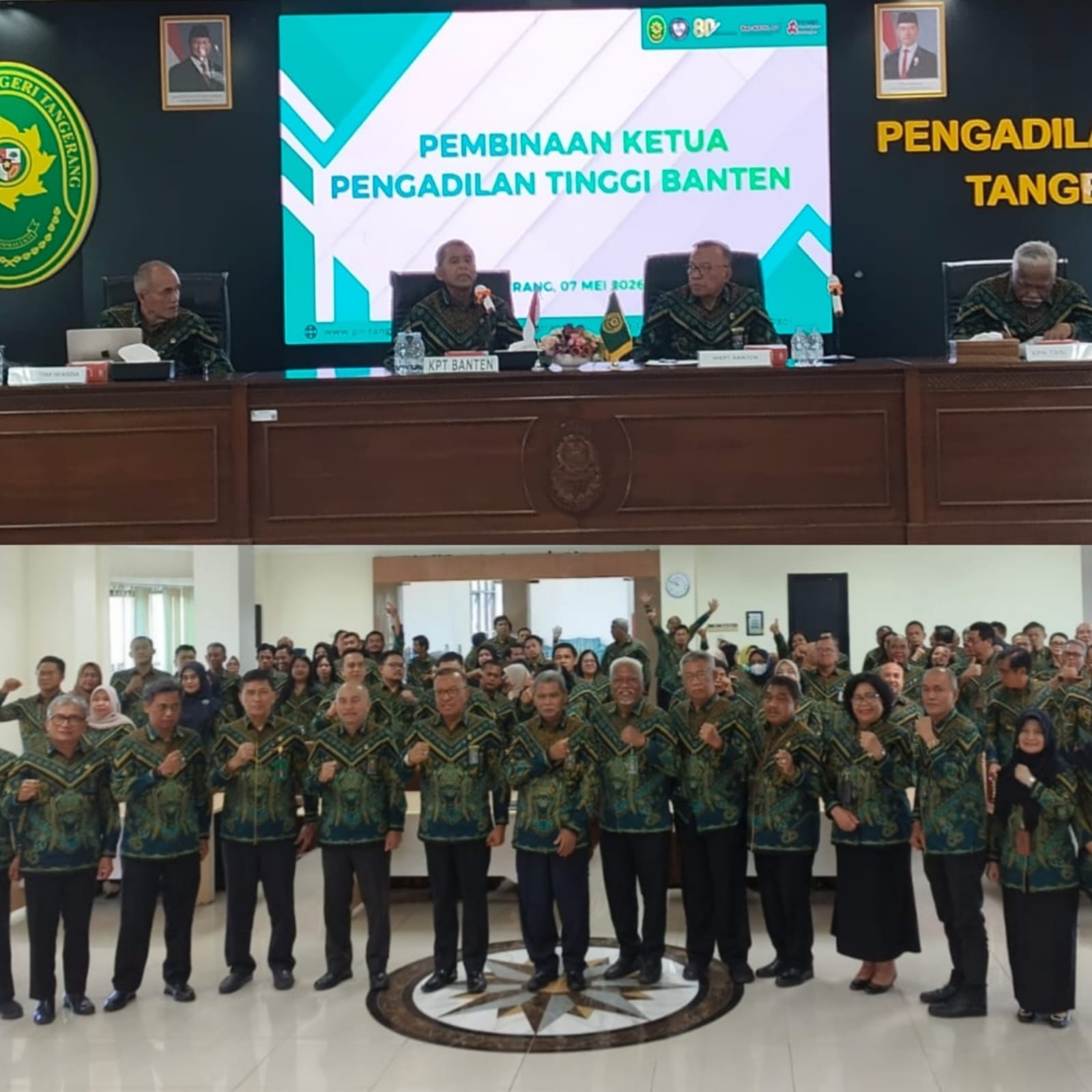 Pembinaan di PN Tangerang, PT Banten Kembali Tekankan Integritas