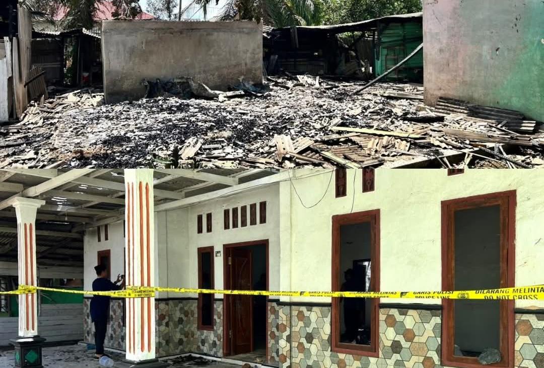 Pascapembakaran Ponpes Nurul Jadid Di Mestim Sudah Kondusif