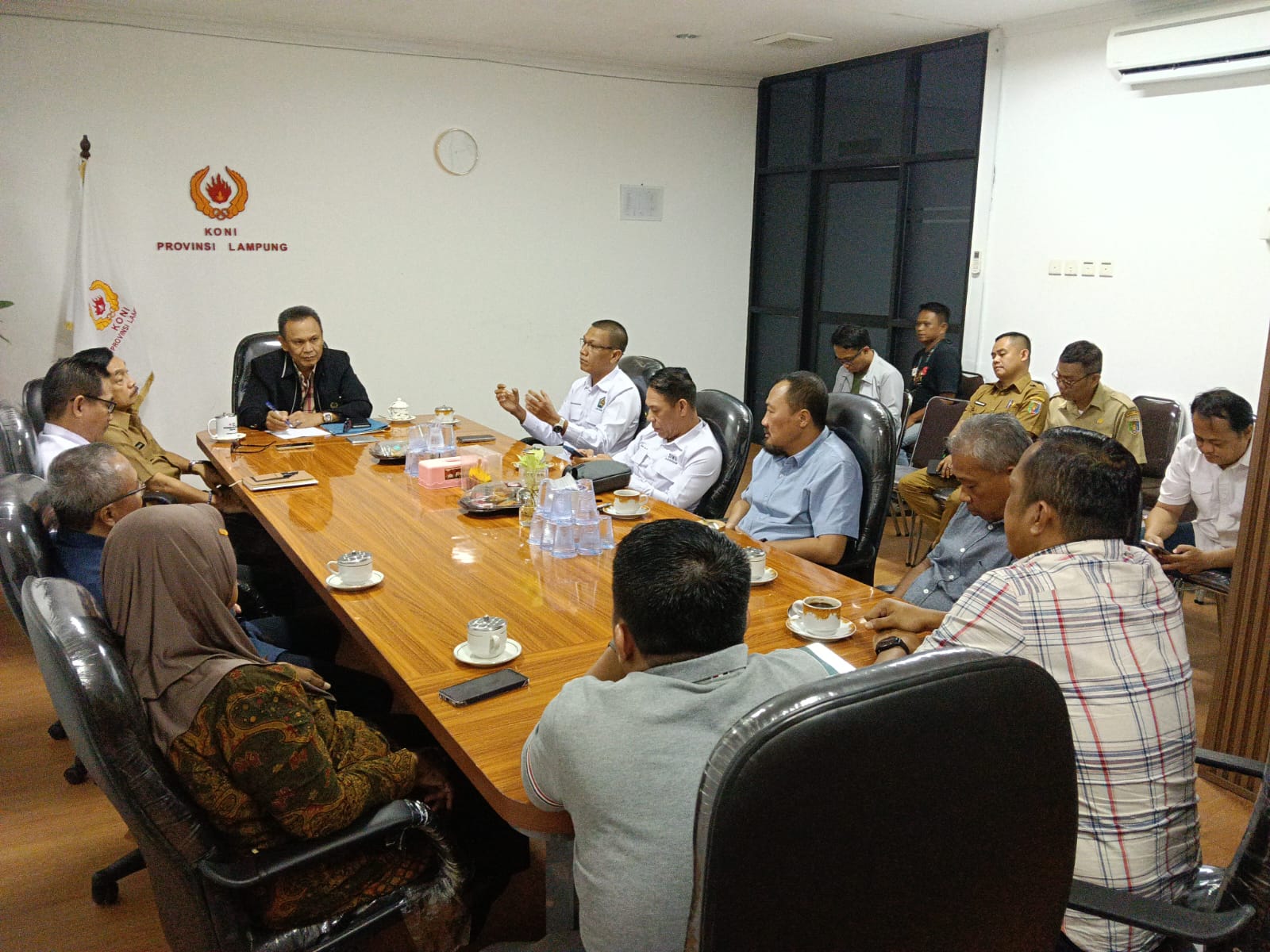 PWI Gandeng KONI Lampung Siapkan Penyelenggaraan Sekaligus Prestasi di Porwanas 2027
